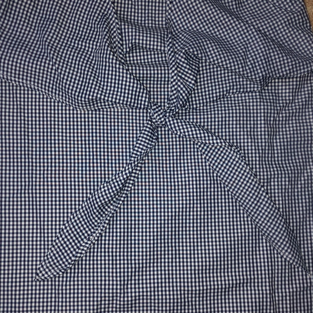 Off-The-Shoulder Gingham Dress - Picture 2 of 3